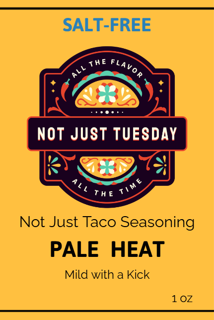 PALE HEAT Salt-Free | Not Just Taco Seasoning